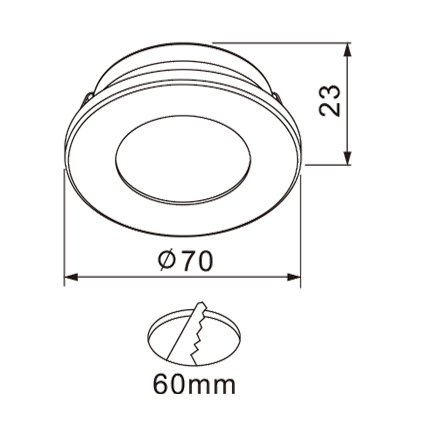 proimages/pd/Commercial/Cabinet light/Dimensions/AL151E.jpg