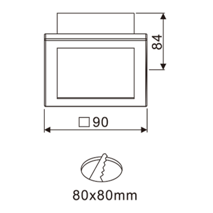 proimages/pd/Commercial/Cabinet light/Dimensions/AL157B.jpg