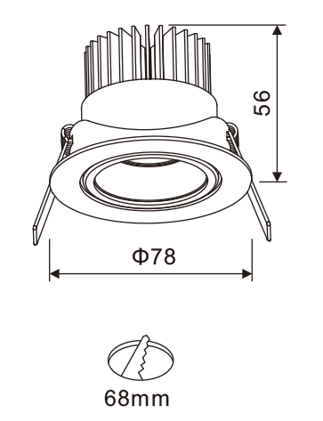 proimages/pd/Commercial/Recessed light/Dimensions/RG2018.png
