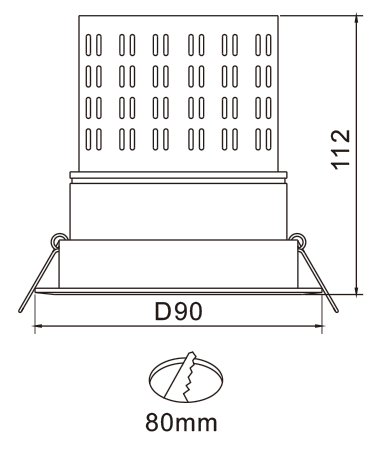 proimages/pd/Commercial/Recessed light/Dimensions/RGA13M RGA13C.png