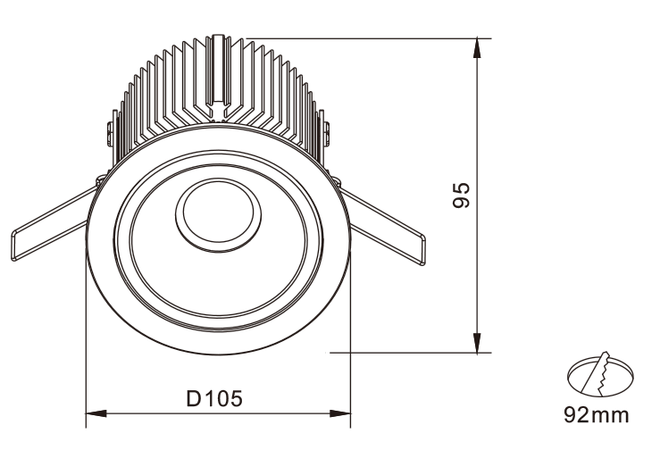 proimages/pd/Commercial/Recessed light/Dimensions/RZ250.png