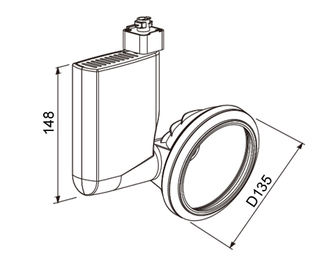 proimages/pd/Commercial/Track light/Dimensions/MG310+.png