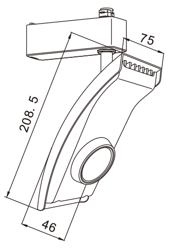 proimages/pd/Commercial/Track light/Dimensions/MG5000.png